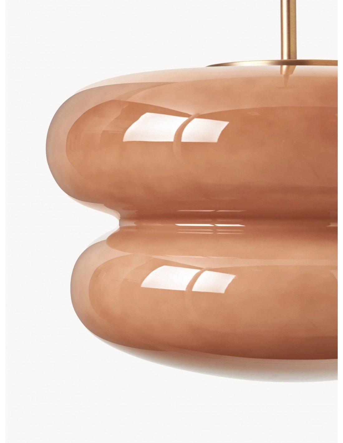 Opaal glazen hanglamp - moderne... Opaal glazen hanglamp - moderne...