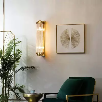 Pillar Offset Wall Lamp 2