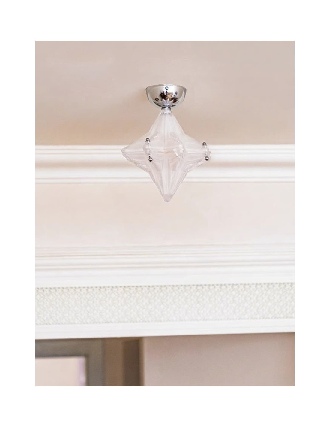 Lámpara de techo Art Déco Star –... Lámpara de techo Art Déco Star –...