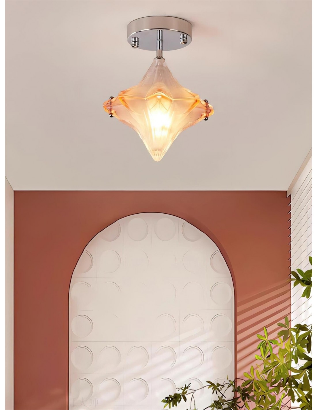 Lámpara de techo Art Déco Star –... Lámpara de techo Art Déco Star –...
