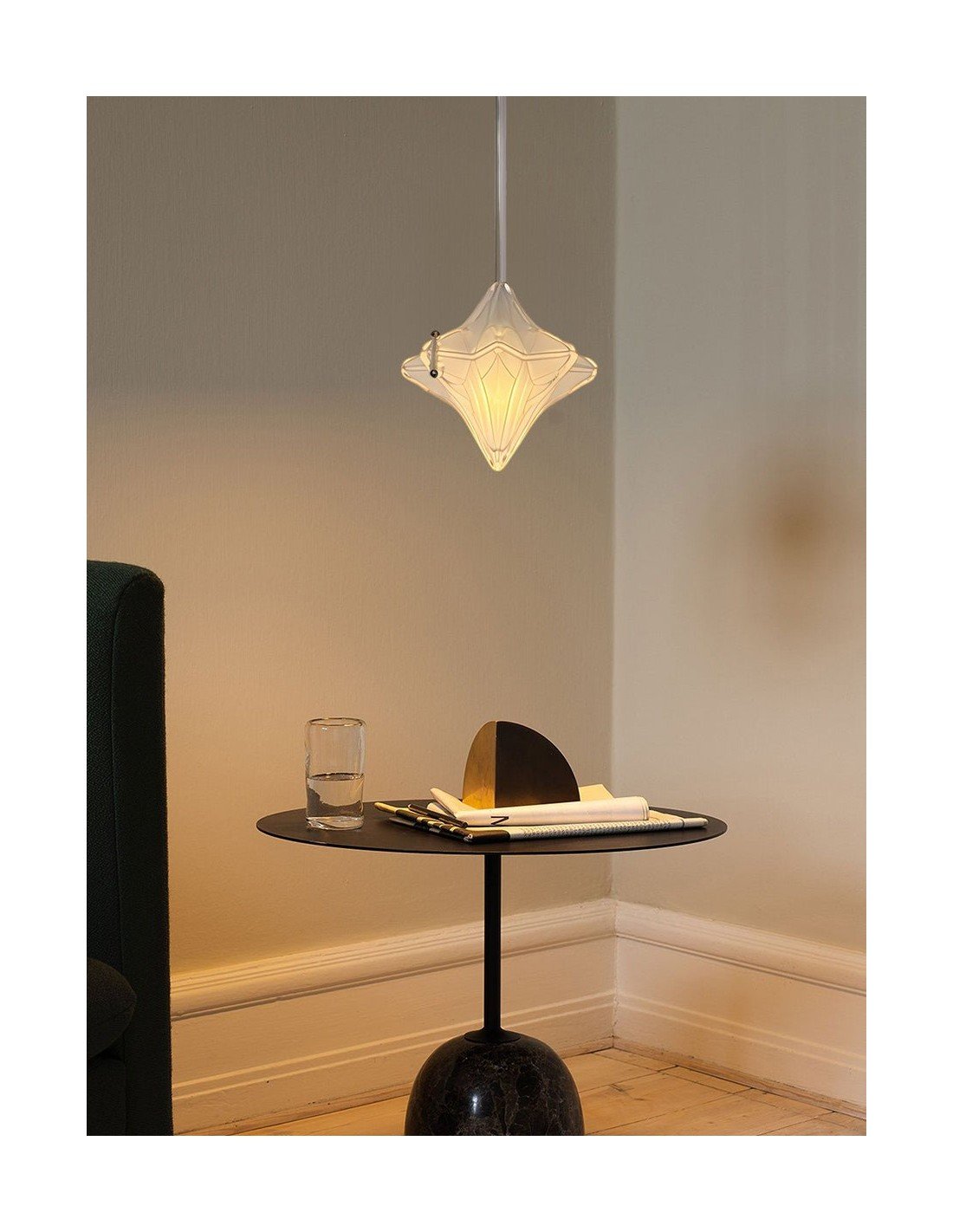 Lámpara colgante Art Déco Astris... Lámpara colgante Art Déco Astris...