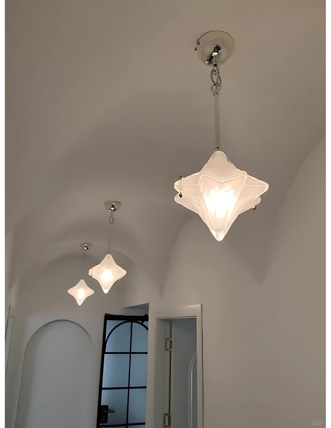 Lámpara colgante Art Déco Astris... Lámpara colgante Art Déco Astris...