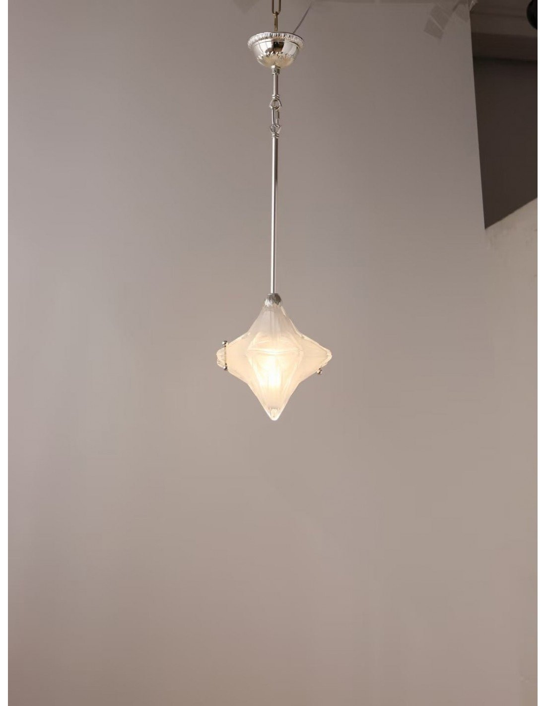 Lámpara colgante Art Déco Astris... Lámpara colgante Art Déco Astris...