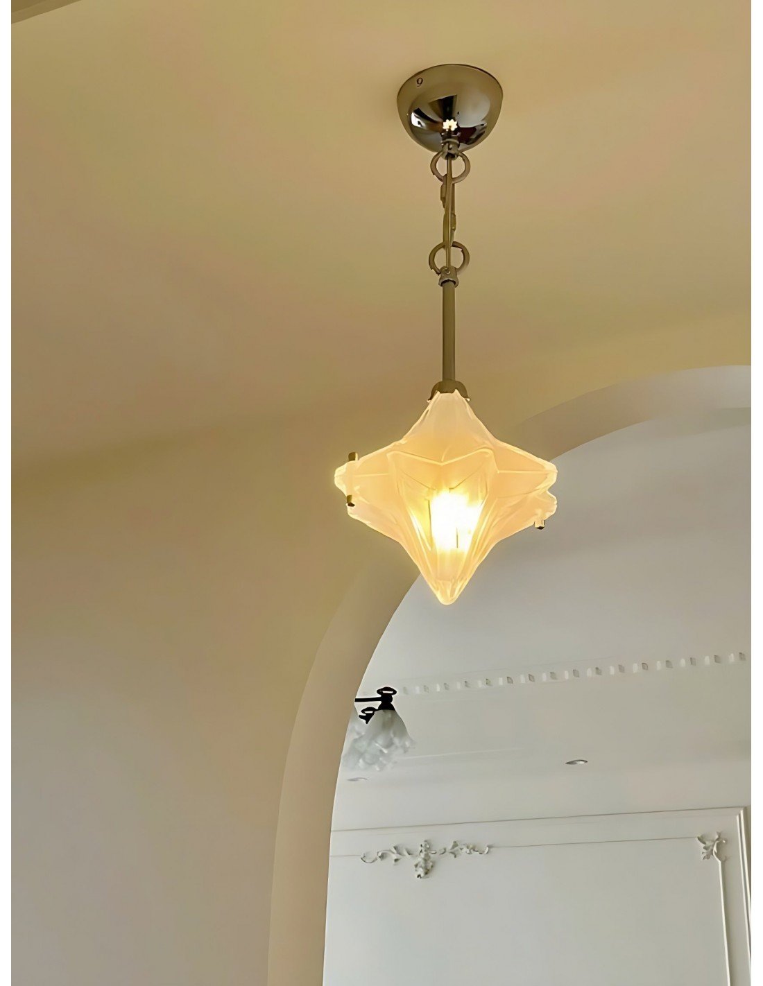 Lámpara colgante Art Déco Astris... Lámpara colgante Art Déco Astris...