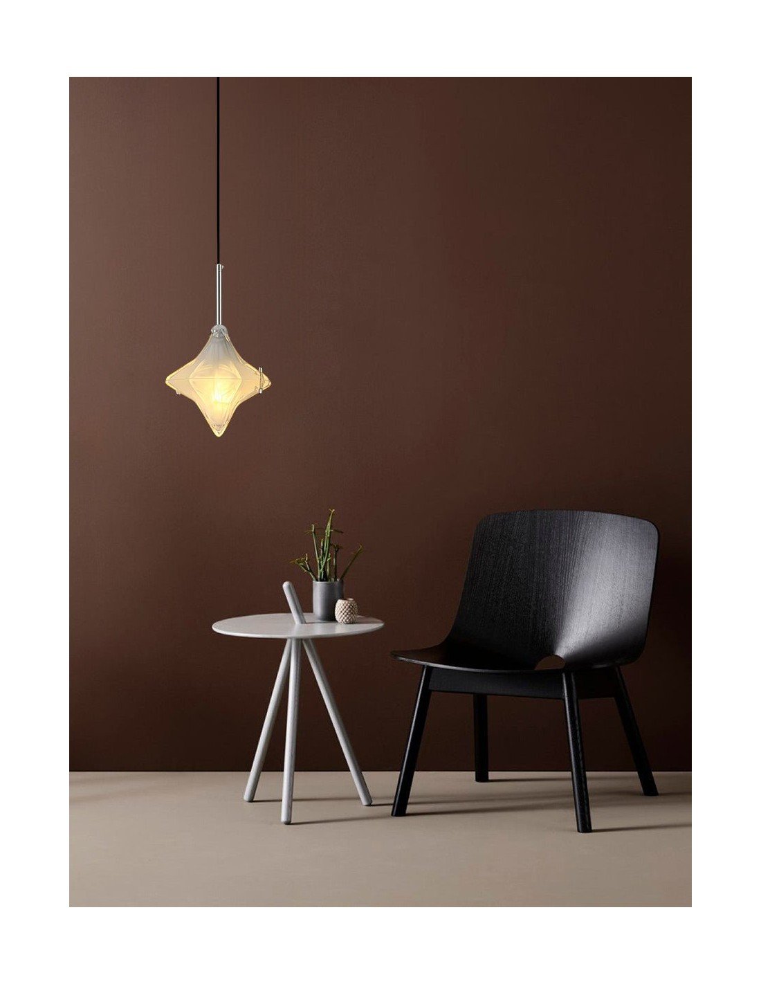 Lámpara colgante Art Déco Astris... Lámpara colgante Art Déco Astris...