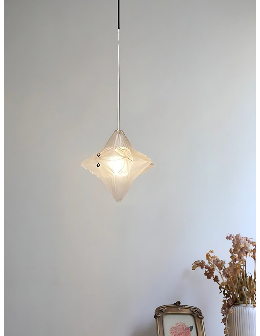 Lámpara colgante Art Déco Astris... Lámpara colgante Art Déco Astris...
