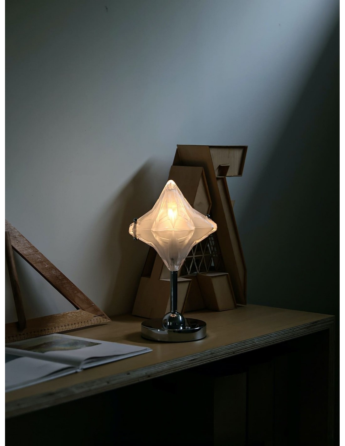Lámpara de mesa Art Déco Star -... Lámpara de mesa Art Déco Star -...