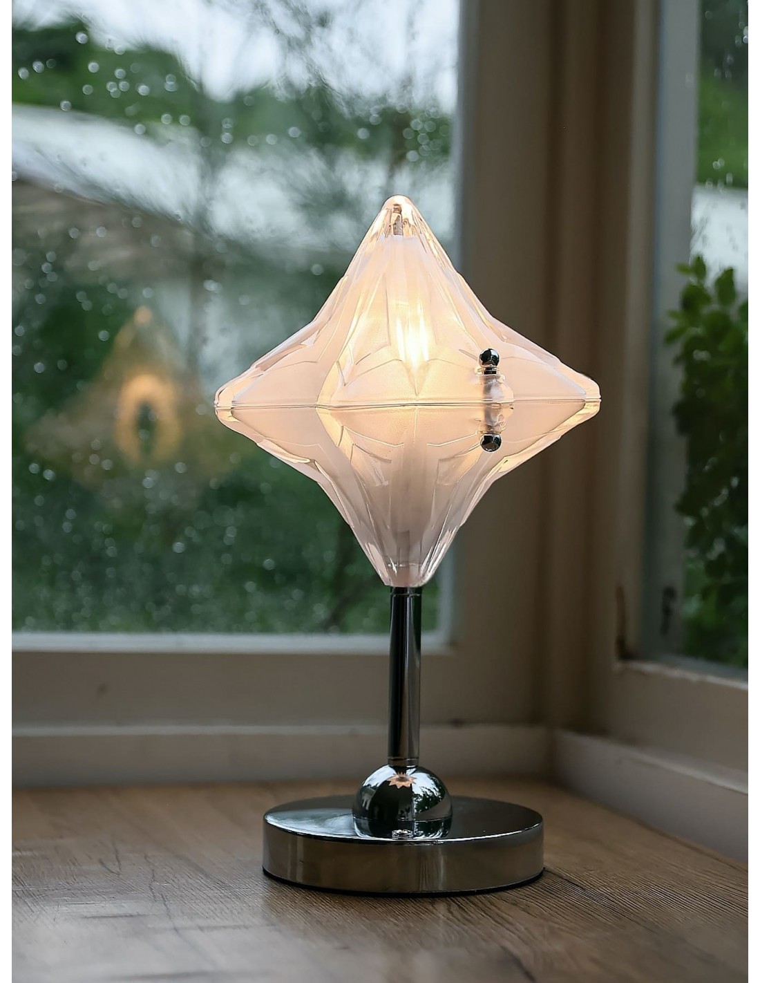 Lampe de table Art Déco Étoile -... Lampe de table Art Déco Étoile -...