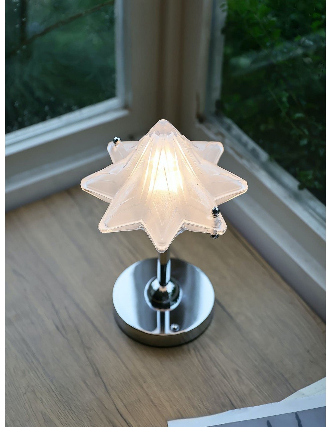Lámpara de mesa Art Déco Star -... Lámpara de mesa Art Déco Star -...