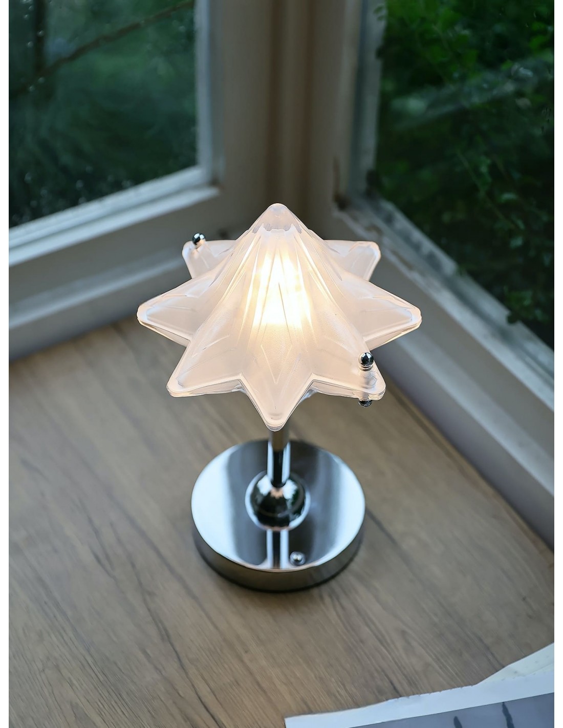 Lampe de table Art Déco Étoile -... Lampe de table Art Déco Étoile -...