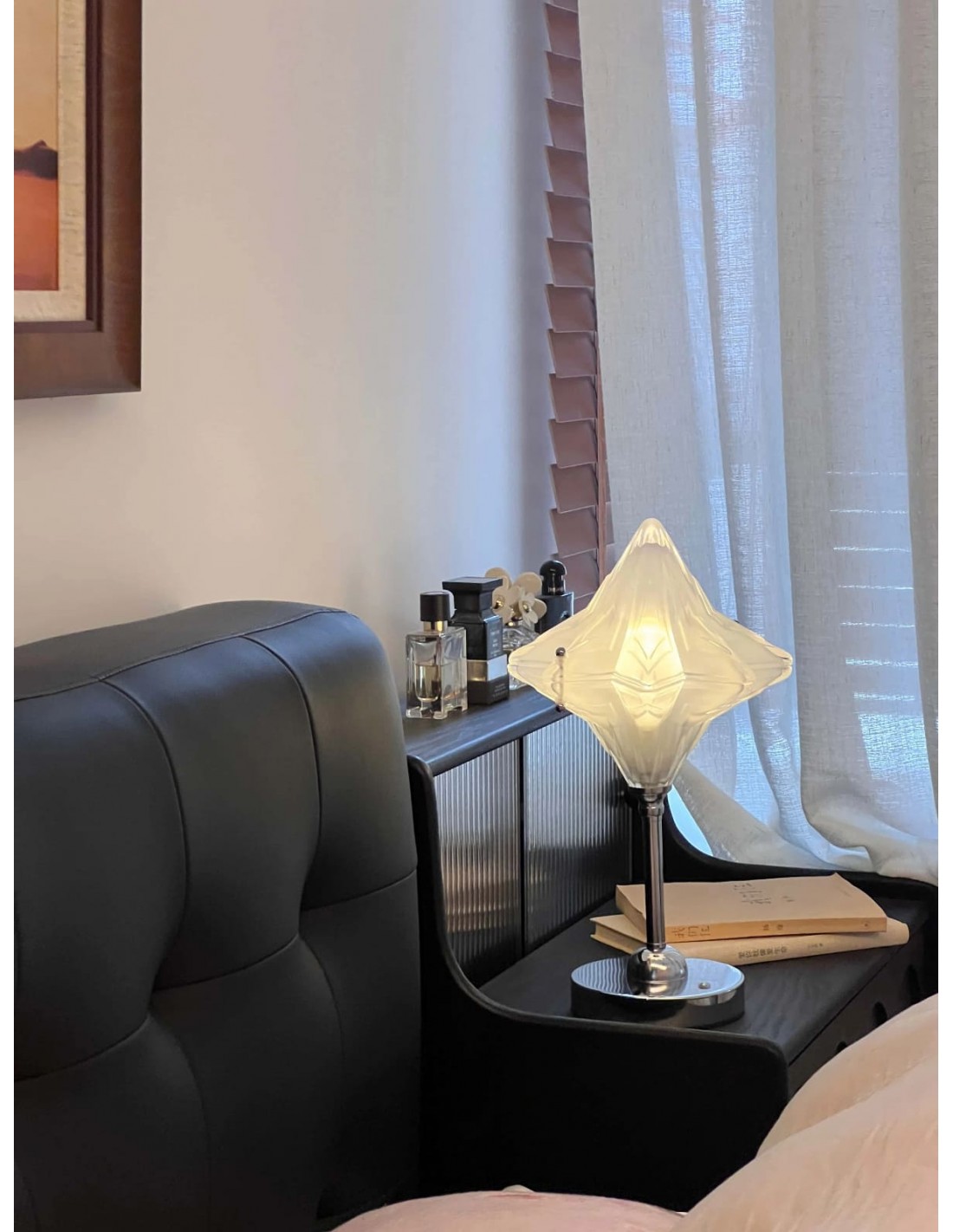 Lámpara de mesa Art Déco Star -... Lámpara de mesa Art Déco Star -...