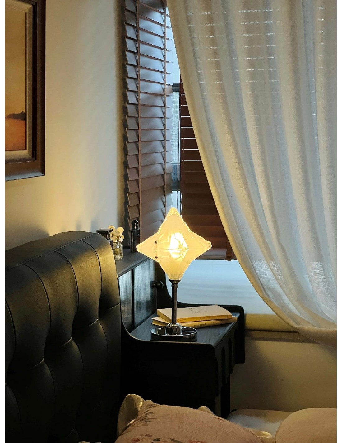 Lampe de table Art Déco Étoile -... Lampe de table Art Déco Étoile -...