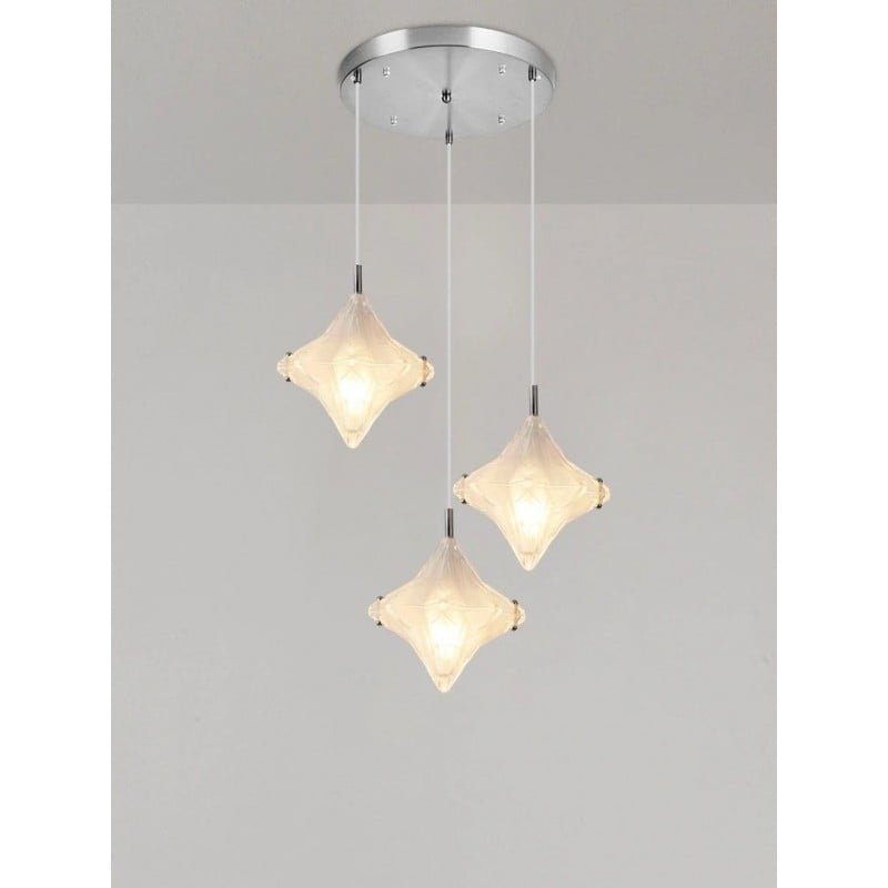 Art Deco Star Trap Hanglamp –... Art Deco Star Trap Hanglamp –...