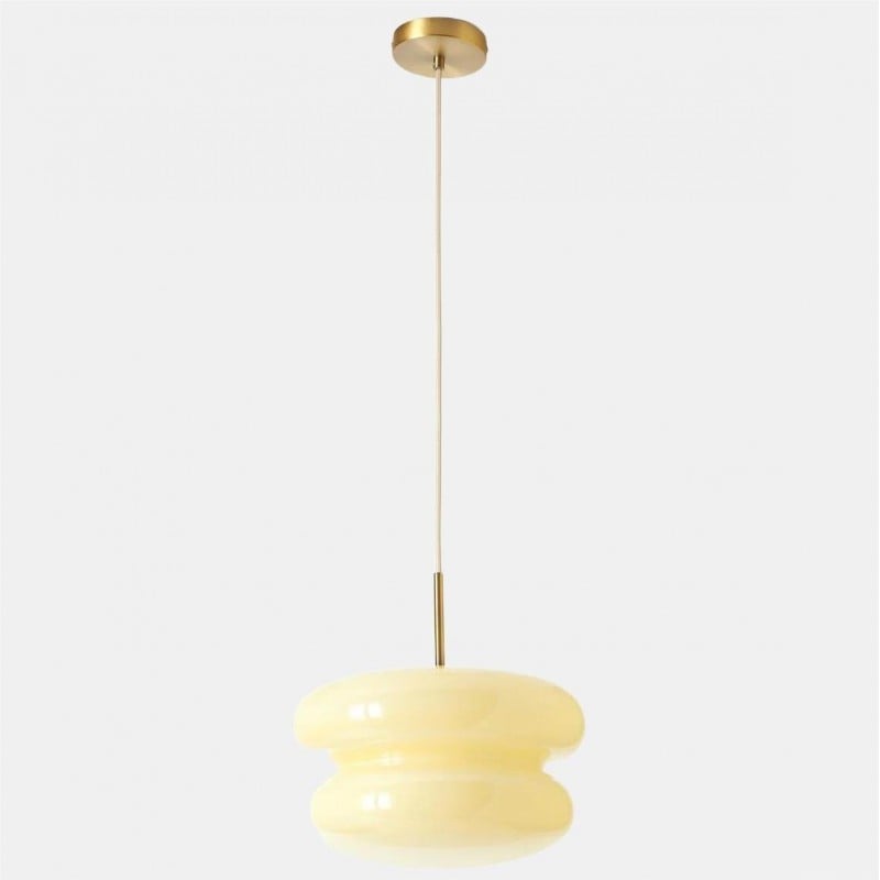 Opaal glazen hanglamp - moderne... Opaal glazen hanglamp - moderne...