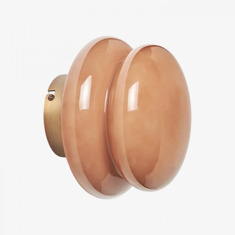 Orra Scandinavian Round Wall Sconce -...