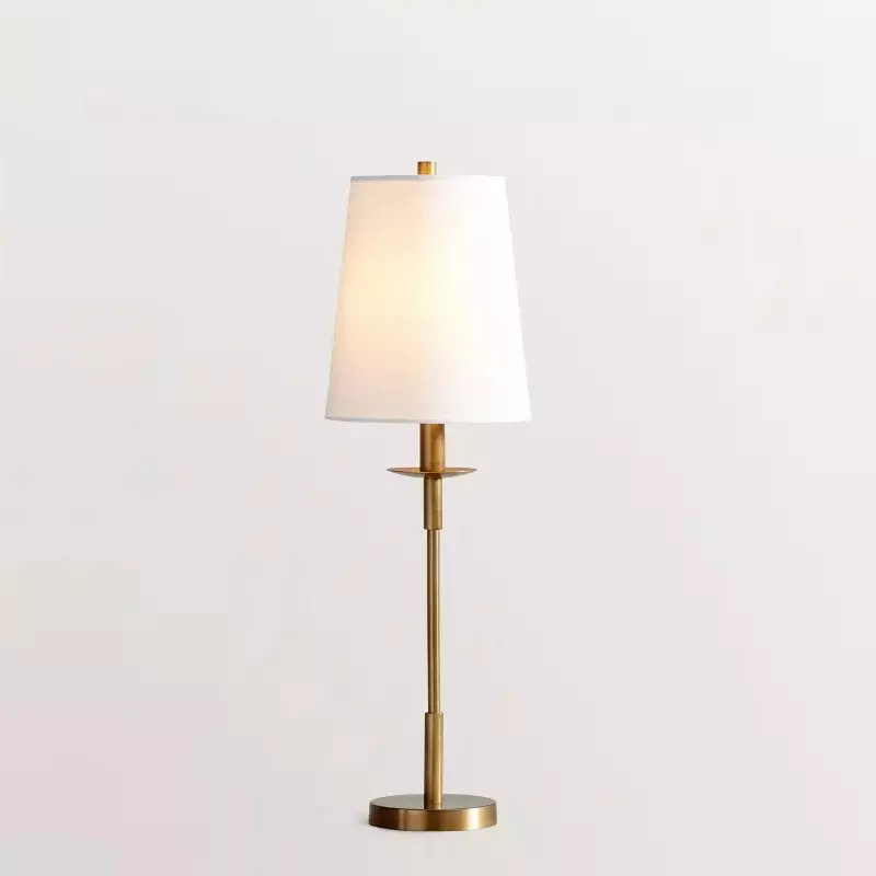 Rowan Farmhouse Metal Table Lamp –...