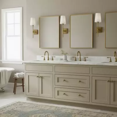 Derlina White Linen Shades... 2