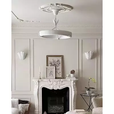 Lampada da parete in gesso... 2