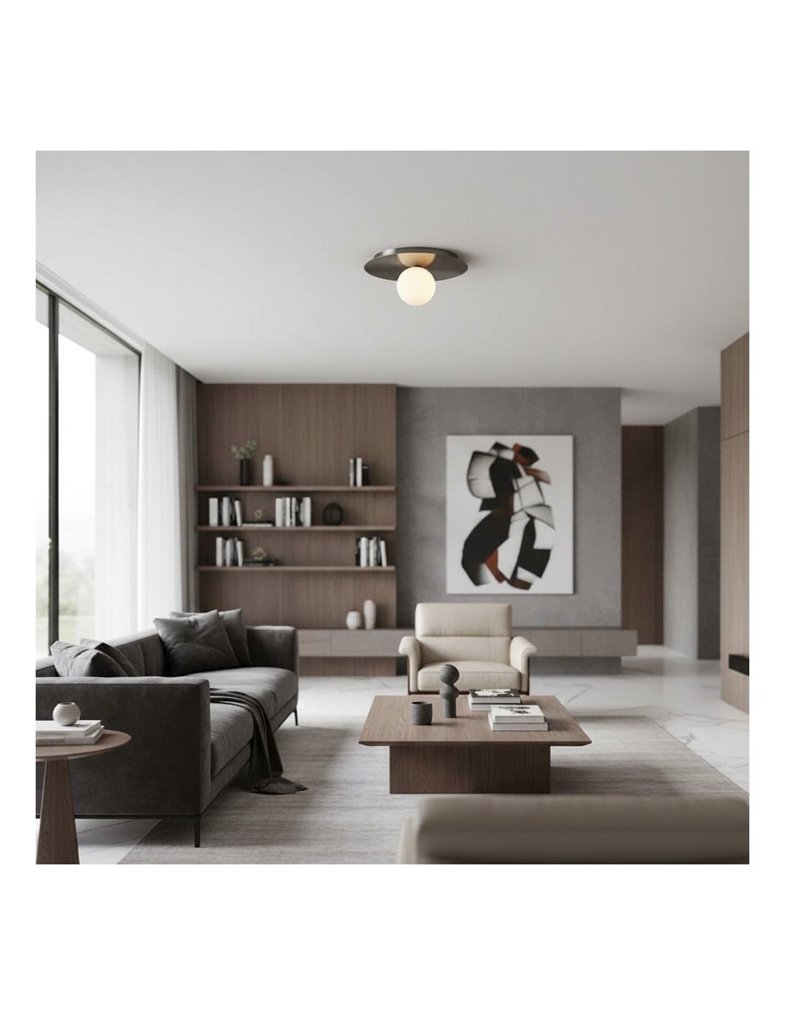 Aplique LED nórdico Aurora Disk -... Aplique LED nórdico Aurora Disk -...
