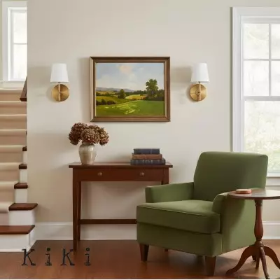 Ornato Luxe Mid-Century Wall Sconce - Brass Vintage Lighting 2