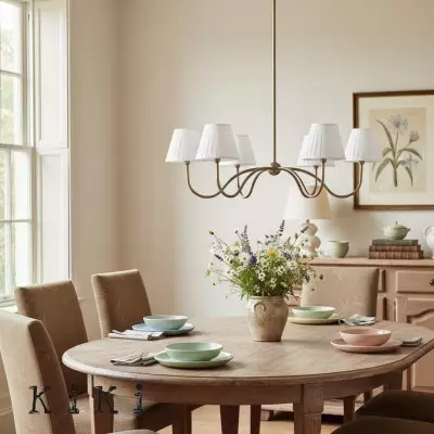 Lampadario con paralume... 2