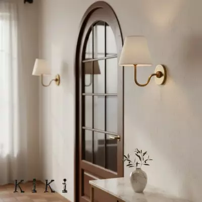 Lampe murale avec abat-jour... 2