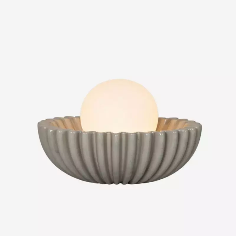 Lámpara de mesa escultórica de...