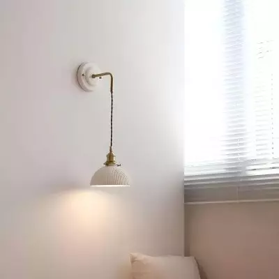 Elegant Ceramic Brass Wall...