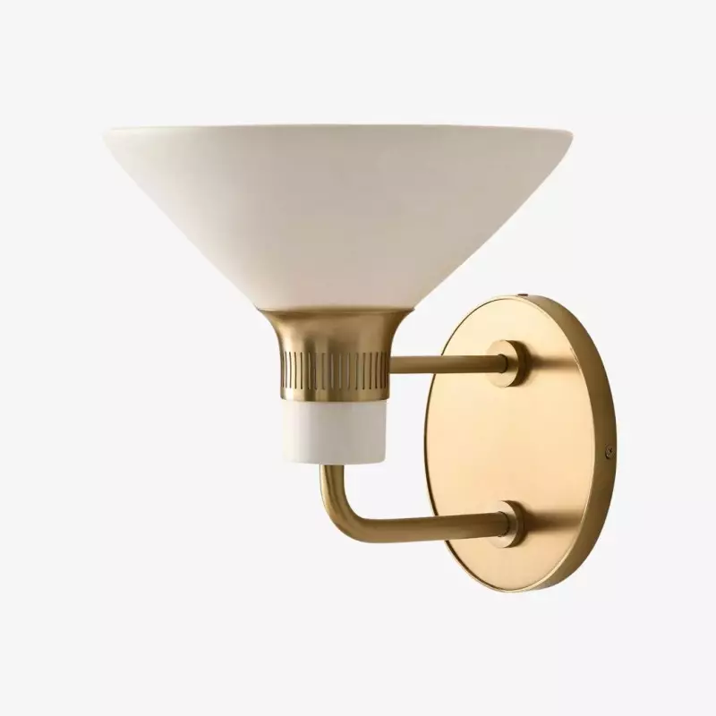 Calvor porseleinen wandlamp –...