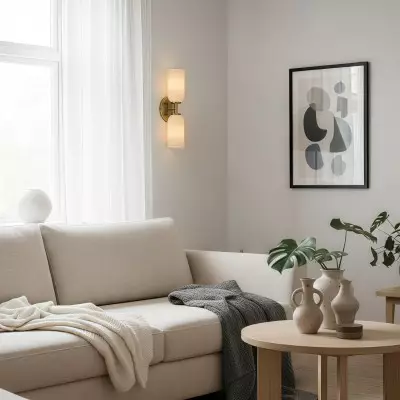 Vega Glass 2 Light Wall... 2