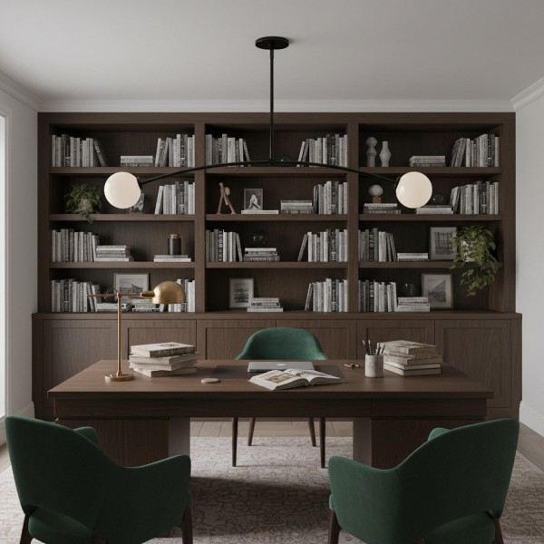 Arden Glass Pendant Chandelier - Minimalist Geometric Design for Modern Interiors KL1712