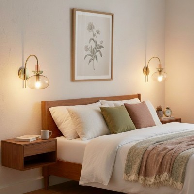 Lampada da parete in vetro... 2