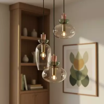 Suspension globe en verre... 2