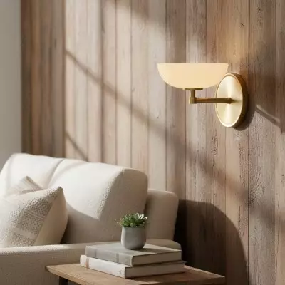 Vega glazen wandlamp -... 2