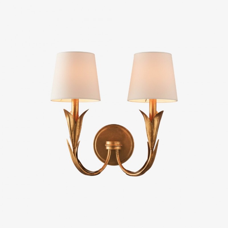 Duova wandlamp - ontwerp met gebogen,...