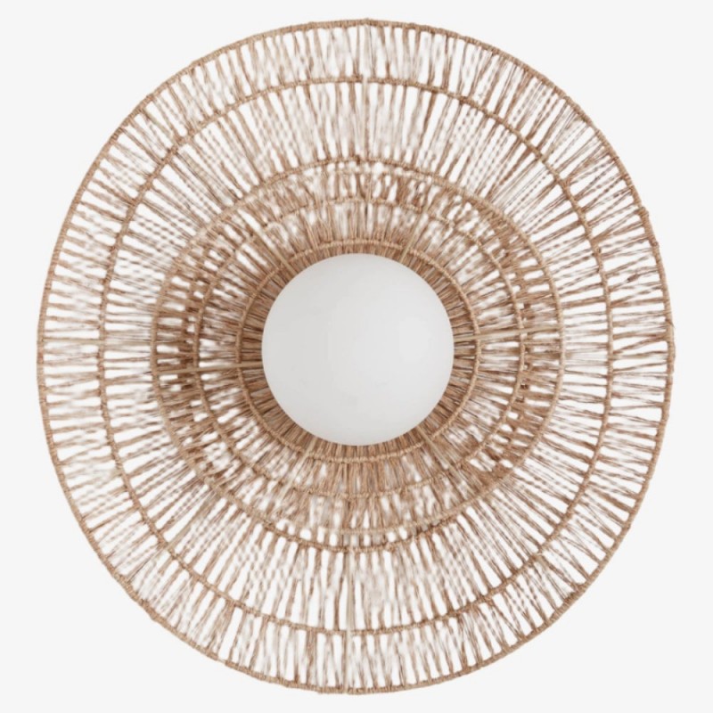 Florevian geweven wandlamp -...