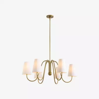 Lámpara de araña vintage de...