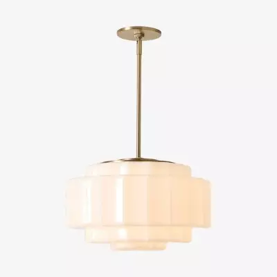 Lámpara colgante de cristal...