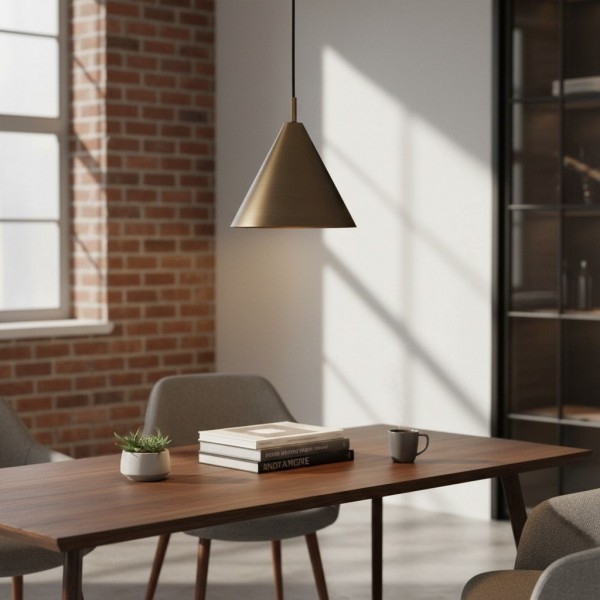 Oricone Pendant Light - Classic and Chic Design With Bronze or Brass Finish Perfect for Dining or Living Room KL1886