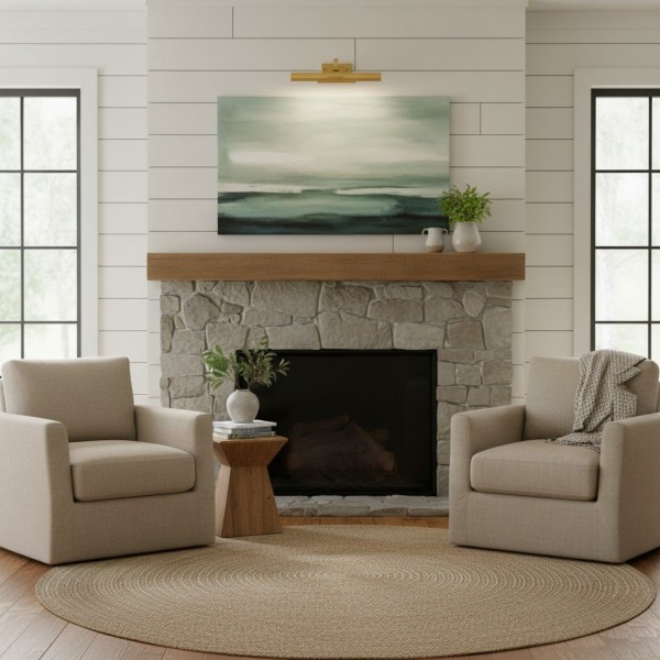 Aurix Cordless Picture Light with Slim Modern Design - LED Wall Fixture for Art & Hallways KL1758