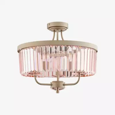 Beveline 3 Light Round Semi...