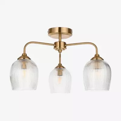 Brazara hanglamp met glazen...