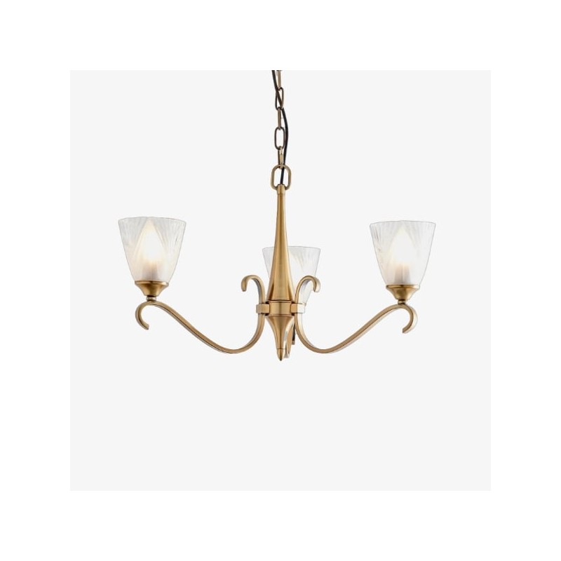 Lámpara de araña Lunetal de varias...