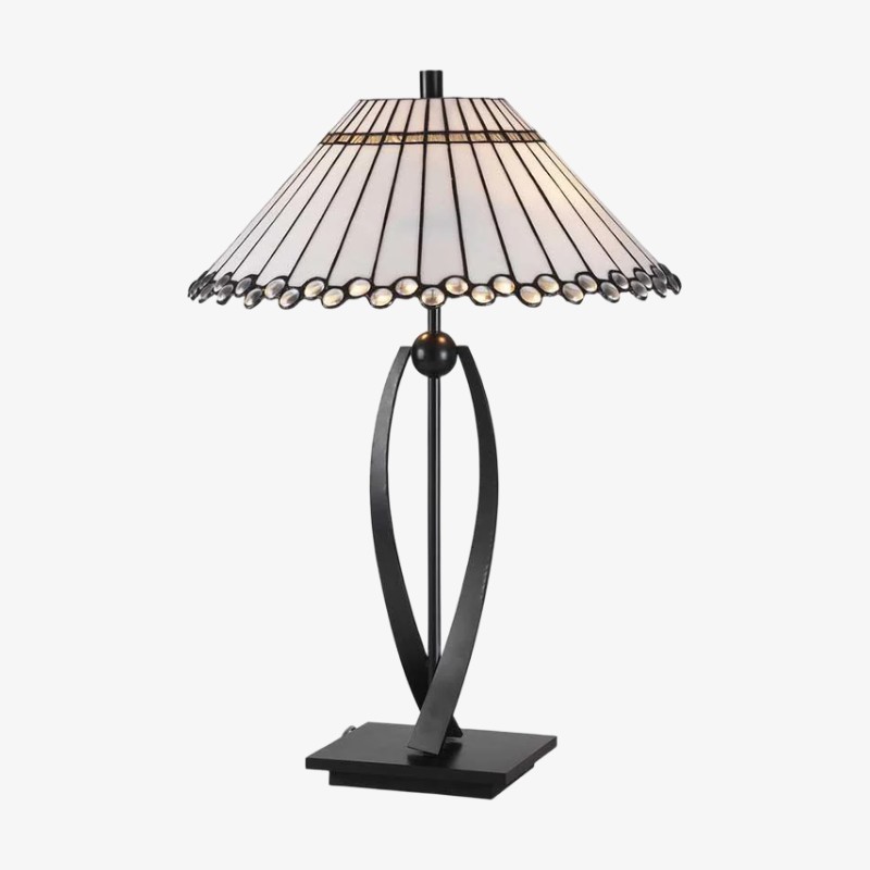 Lampe de table conique TF Allanton -...