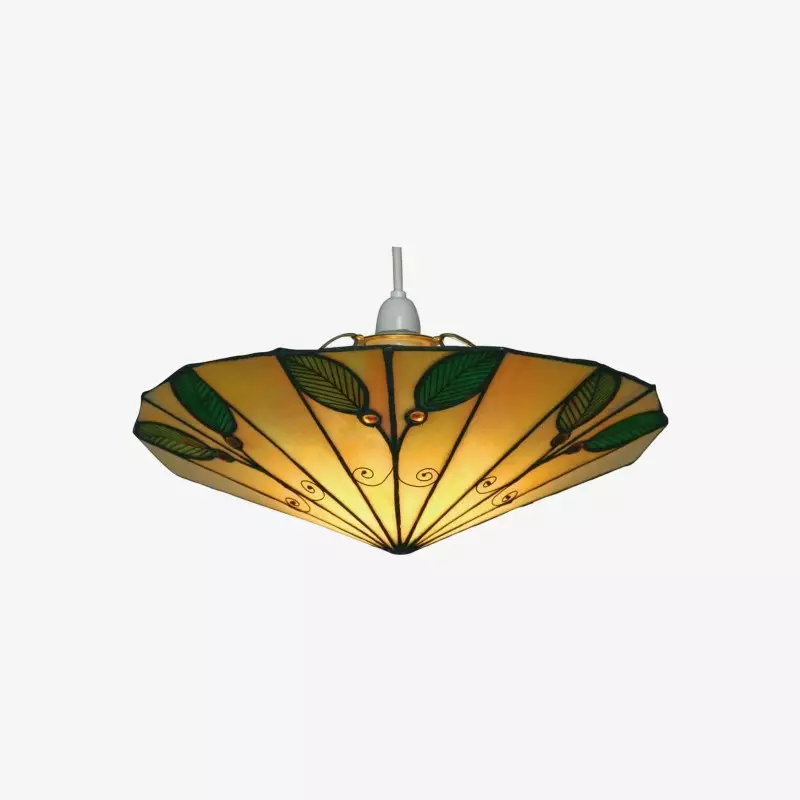 Paralume in vetro colorato a forma di...