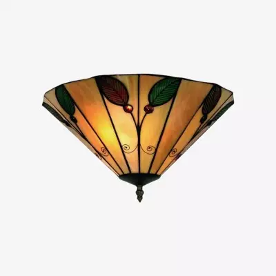 Plafonnier TiffStar Leaf...
