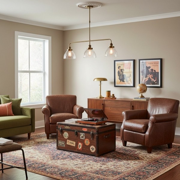 Novera Industrial 3 Light Linear Pendant Light - Modern Metal Style for Kitchen & Dining Room KL1965