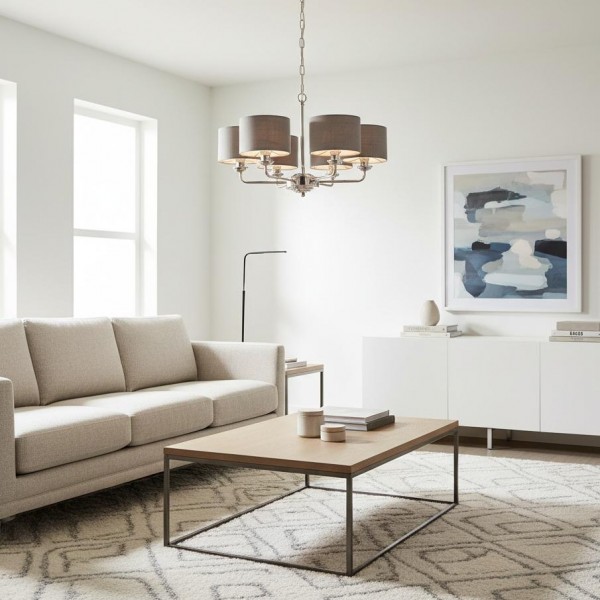 Tela Antique Multi-Arm Chandelier - Elegant Design Chandelier for Home Interiors KL2004