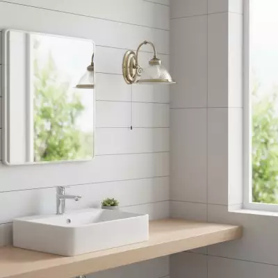 Lampada da parete in vetro... 2