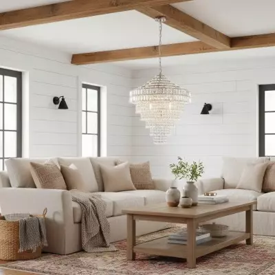 Lámpara colgante de cristal... 2